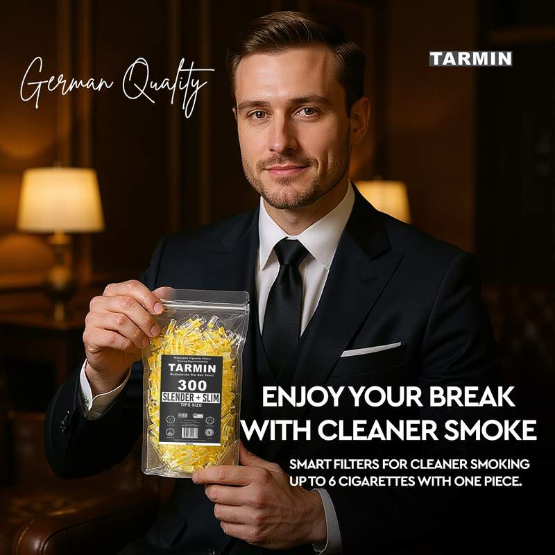 TARMIN Smart Cigarette Filter – Premium German Quality