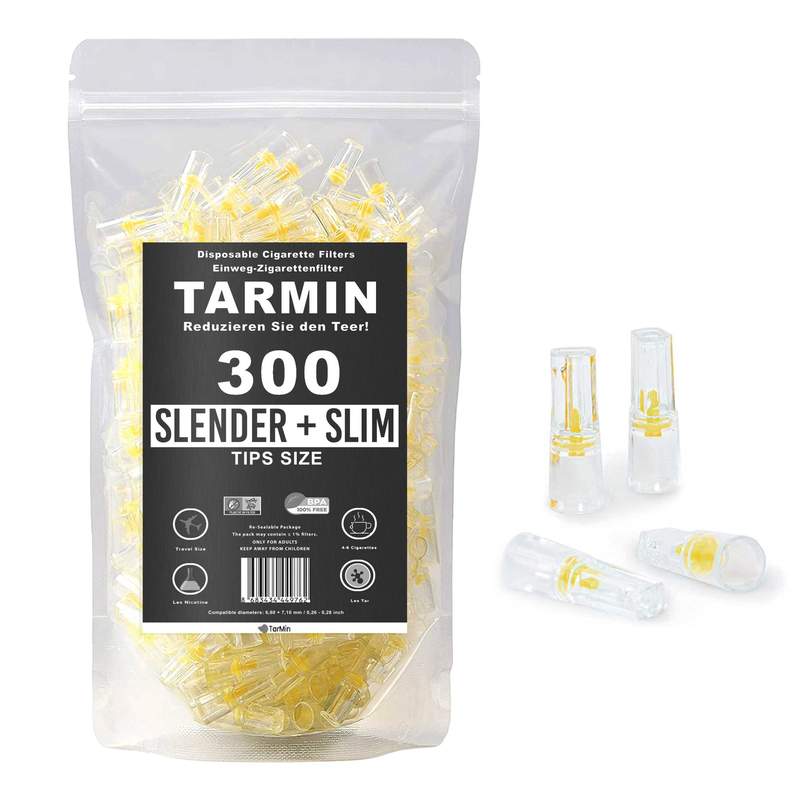 TARMIN 300 Slender+Slim Cigarette Filters